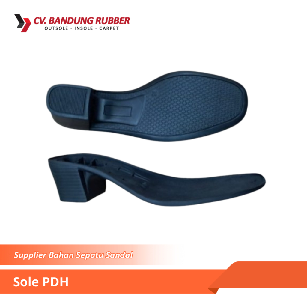 Outsole Sepatu Pantofel Wanita Sol Sepatu PDH Wanita Sol Sepatu Heels Sol Sepatu Hak Tahu Bahan Ring