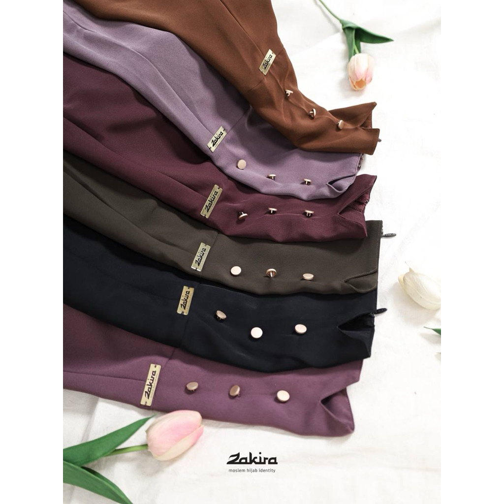 Set fk abaya hilya by zakira preloved size xxl