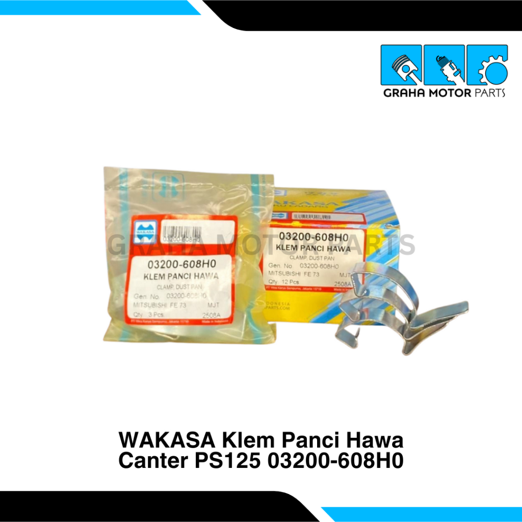 WAKASA Klem Panci Hawa / Klem Tutup Filter Udara Canter Original Wakasa 03200-608H0