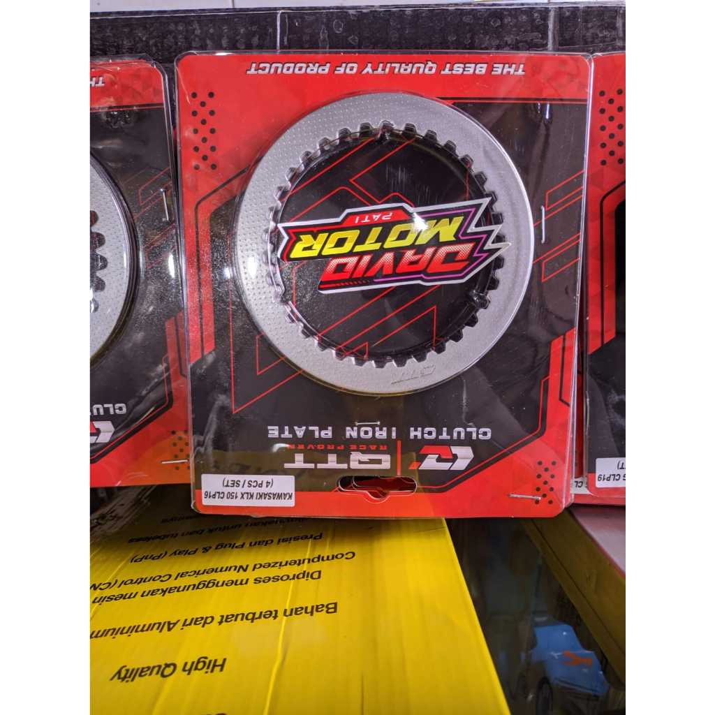 READY PLAT KOPLING QTT RACING KLX 150 CRF 150 TIGER MEGAPRO 125Z 125 Z BINTIK ORIGINAL QTT