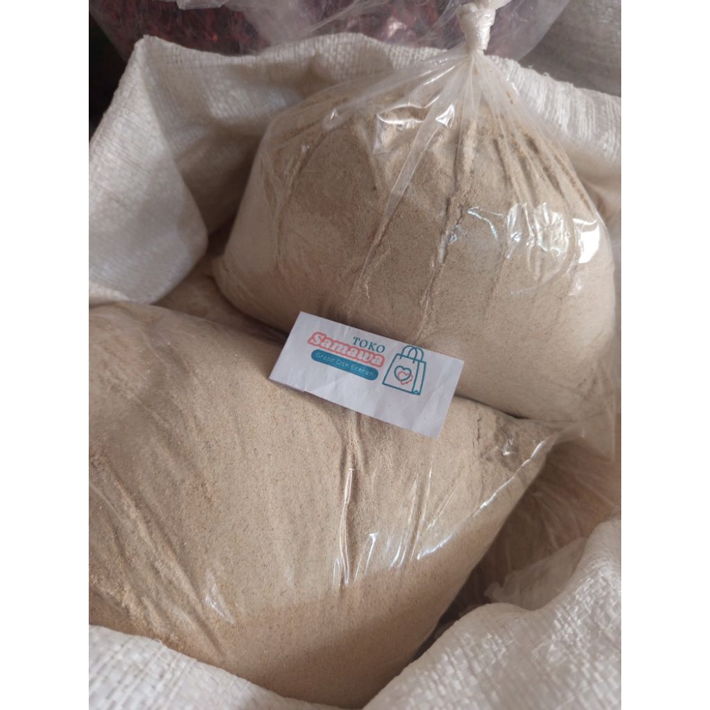 SAMAWA - HUUT BEKATUL 1KG, Huut, dedak halus, pakan ayam, pakan ayam
