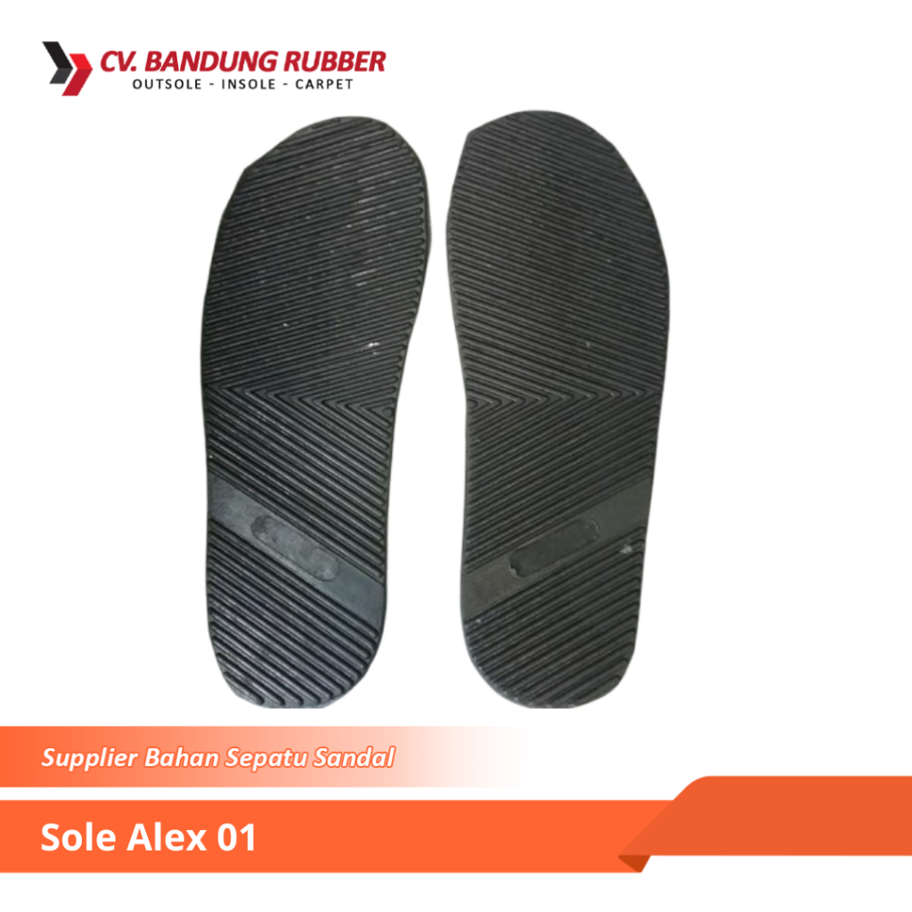 Outsole Karet Sandal Sepatu Pria/Wanita Sol Alas Sandal Puyuh Sol Sandal Casual Sol Sandal Jepit Ant