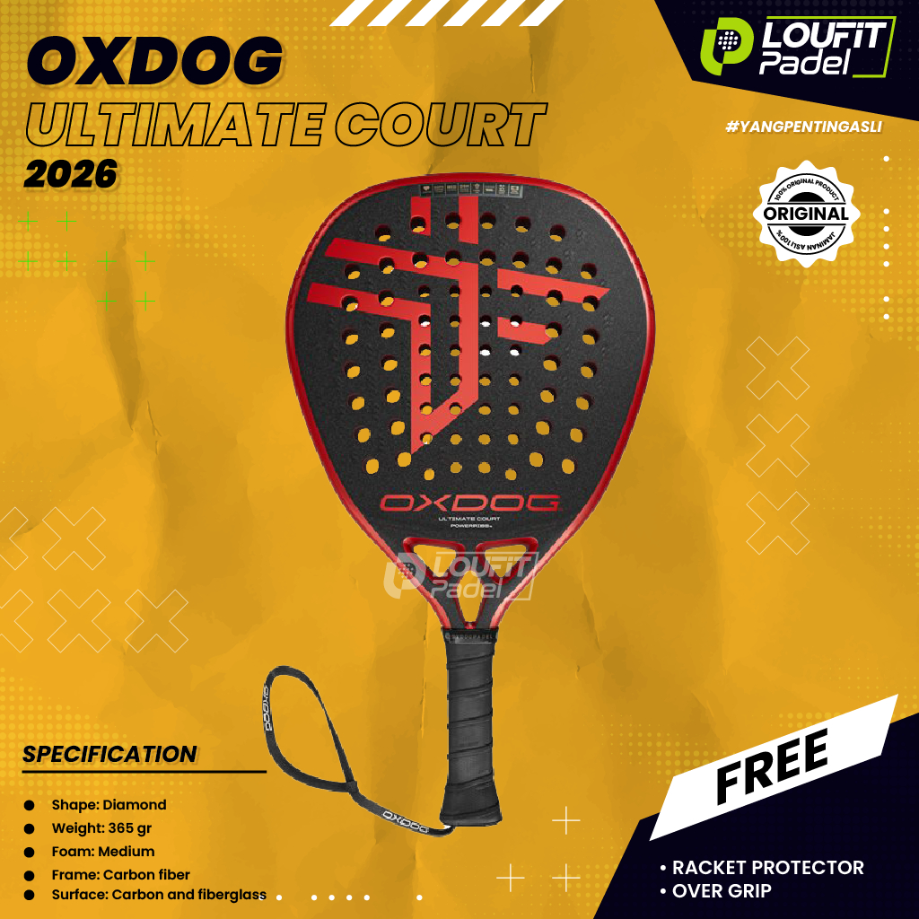 OXDOG ULTIMATE COURT (2026) Racket Padel