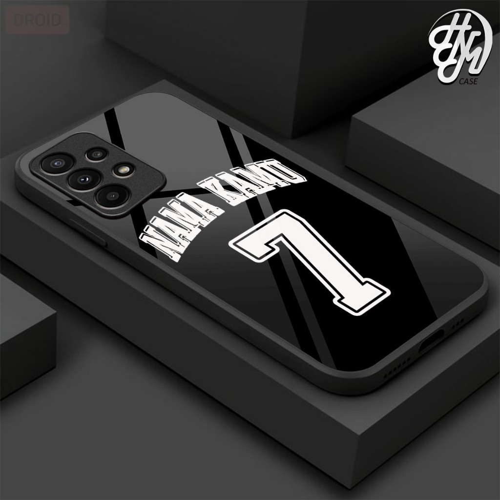 Casing Hp Untuk Samsung A13 / A23 / A32 / A33 / A52 / A52S / A53 5G / M32 5G - Fashion Custom Nama &