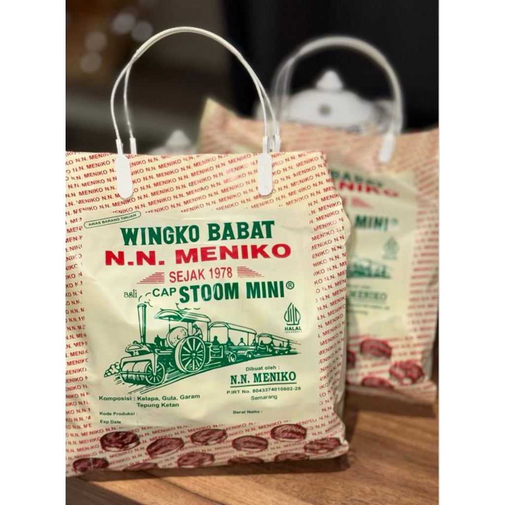 Wingko Babat Nn Meniko (non vakum Isi 20 pcs)