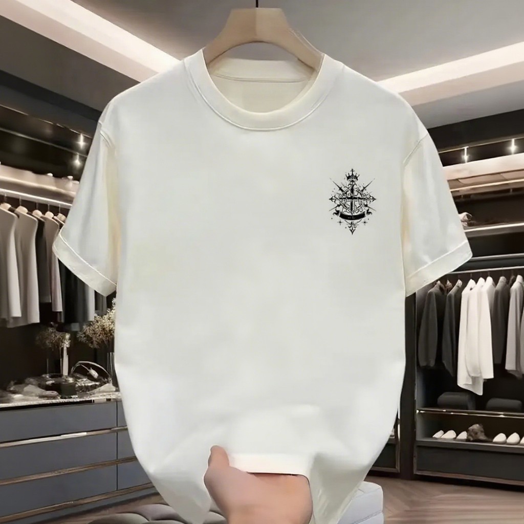 (COD) baju kaos pria oversize distro original 100% t shirt |Gothic Royal Cros