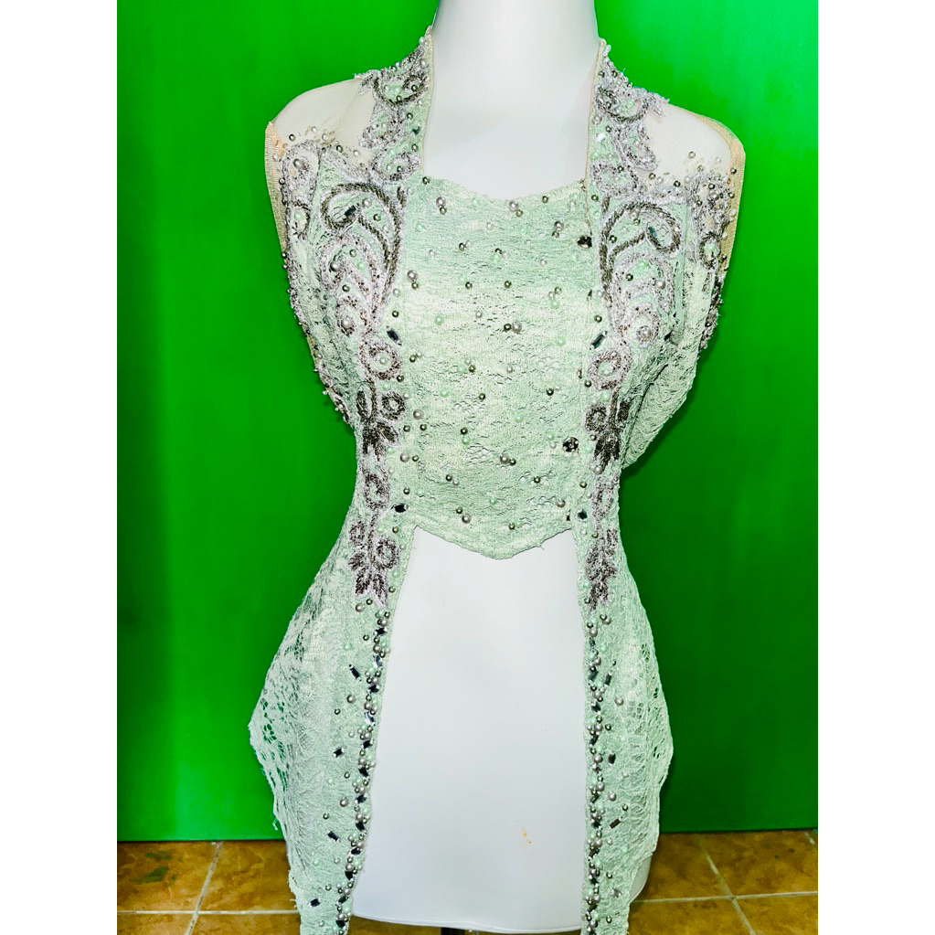 kebaya full payet preloved