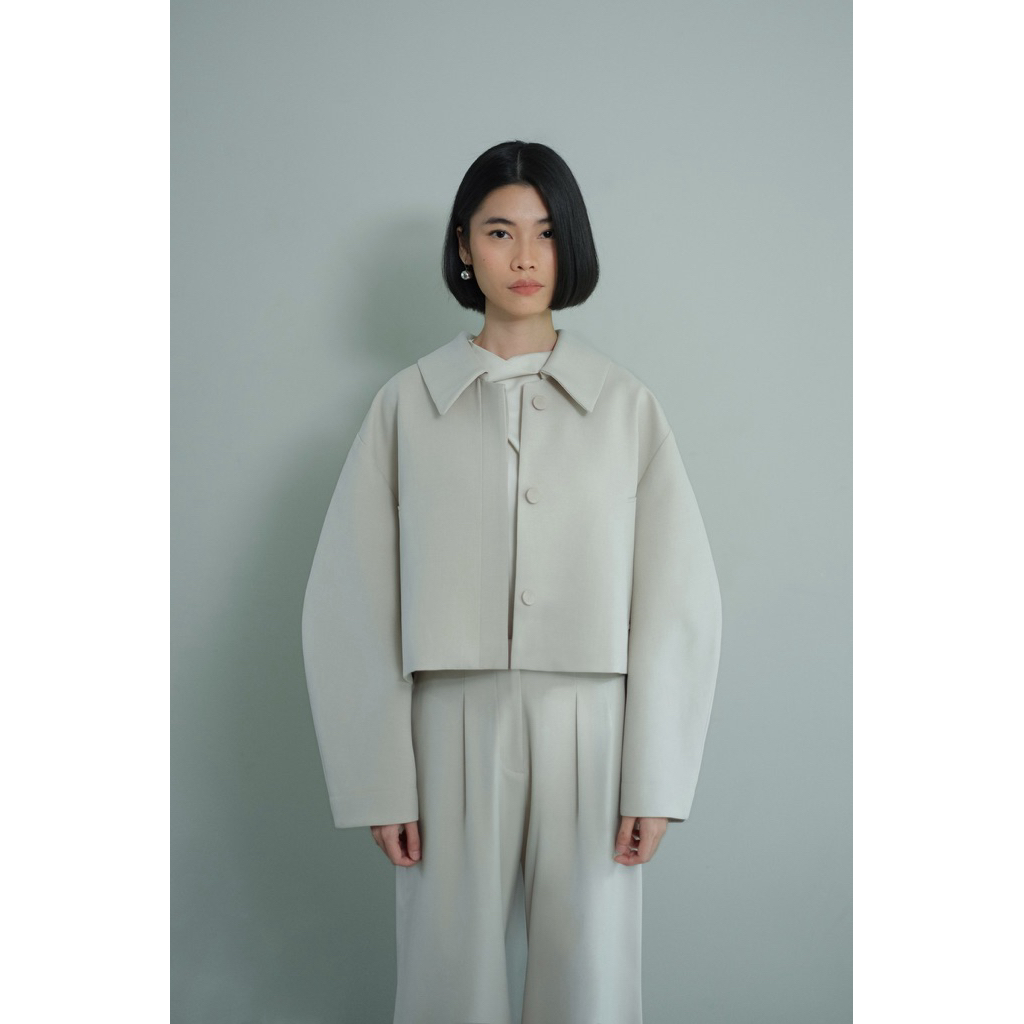 JEDDA DAMI BLAZER IN SALT SIZE SM