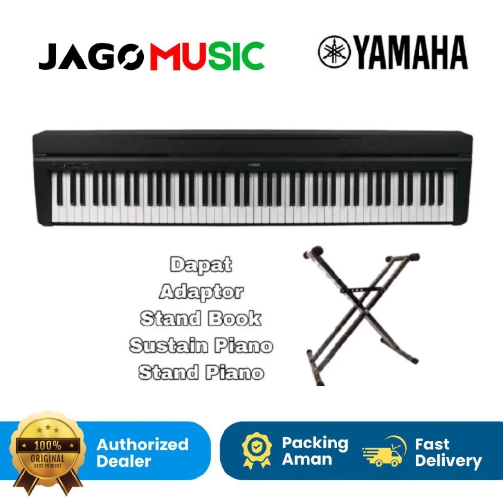 Digital Piano Yamaha P45 Piano Yamaha P 45 Sustain Pedal Include