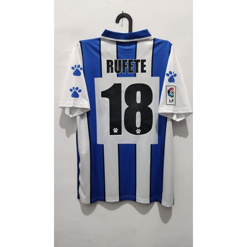 jersey retro Malaga Rufete size L
