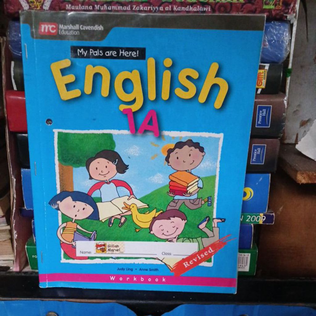BUKU BEKAS ORIGINAL MY PALS ENGLISH WORKBOOK 1A