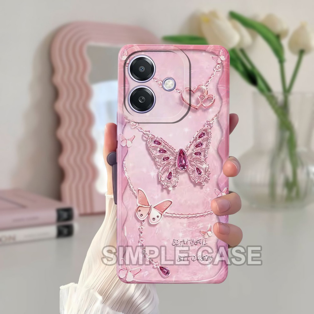 Case Oppo A3x - Oppo A3 2024 Fashion Case - Untuk Pria - Wanita - Dewasa - Remaja - Silikon Hp Kesin