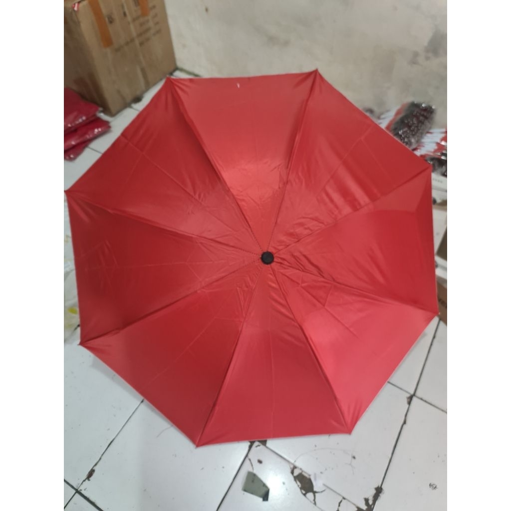 Payung lipat manual custom logo/payung sablon/payung promosi/payung custom logo