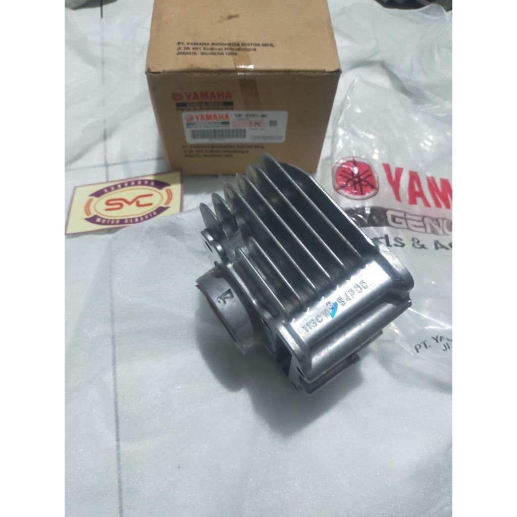 CYLINDER BLOK BLOK SEKER PISTON MIO J SOUL GT 113CC ORI YAMAHA 54P-E1311-00