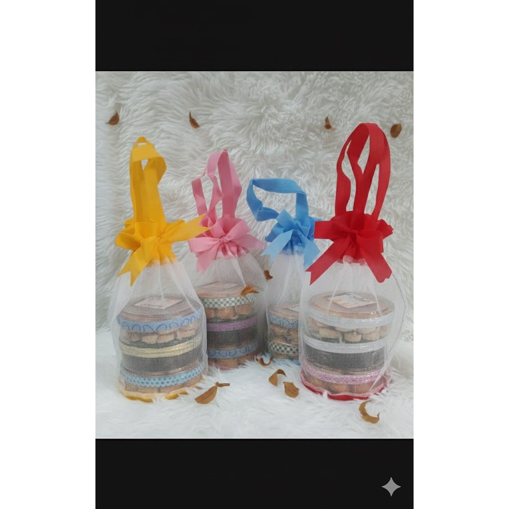 harga Murah tas toples kuker /kue kering serut 500 gram