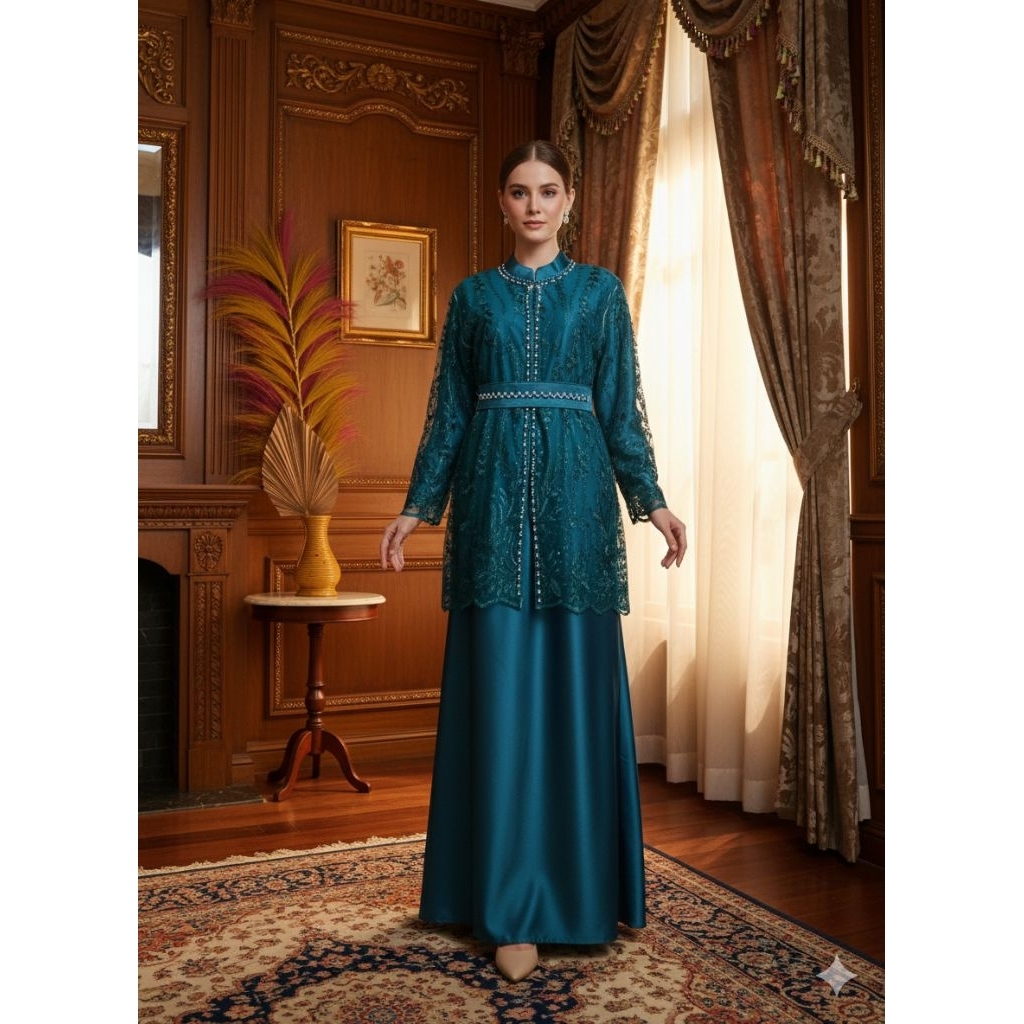 Seragam Pesta Coklat Mahogany/Gamis Pesta Coklat Mahogany/seragam Bridesmaids