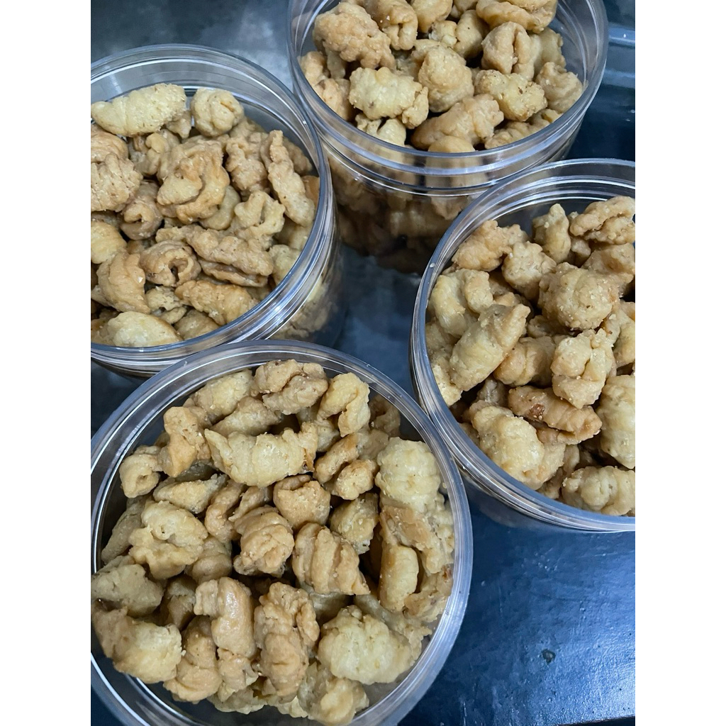 Kue biji ketapang toples ukuran 300ml