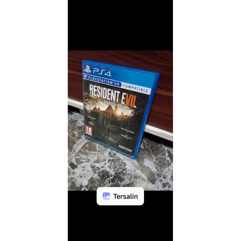 kaset ps 4 resident evil 7