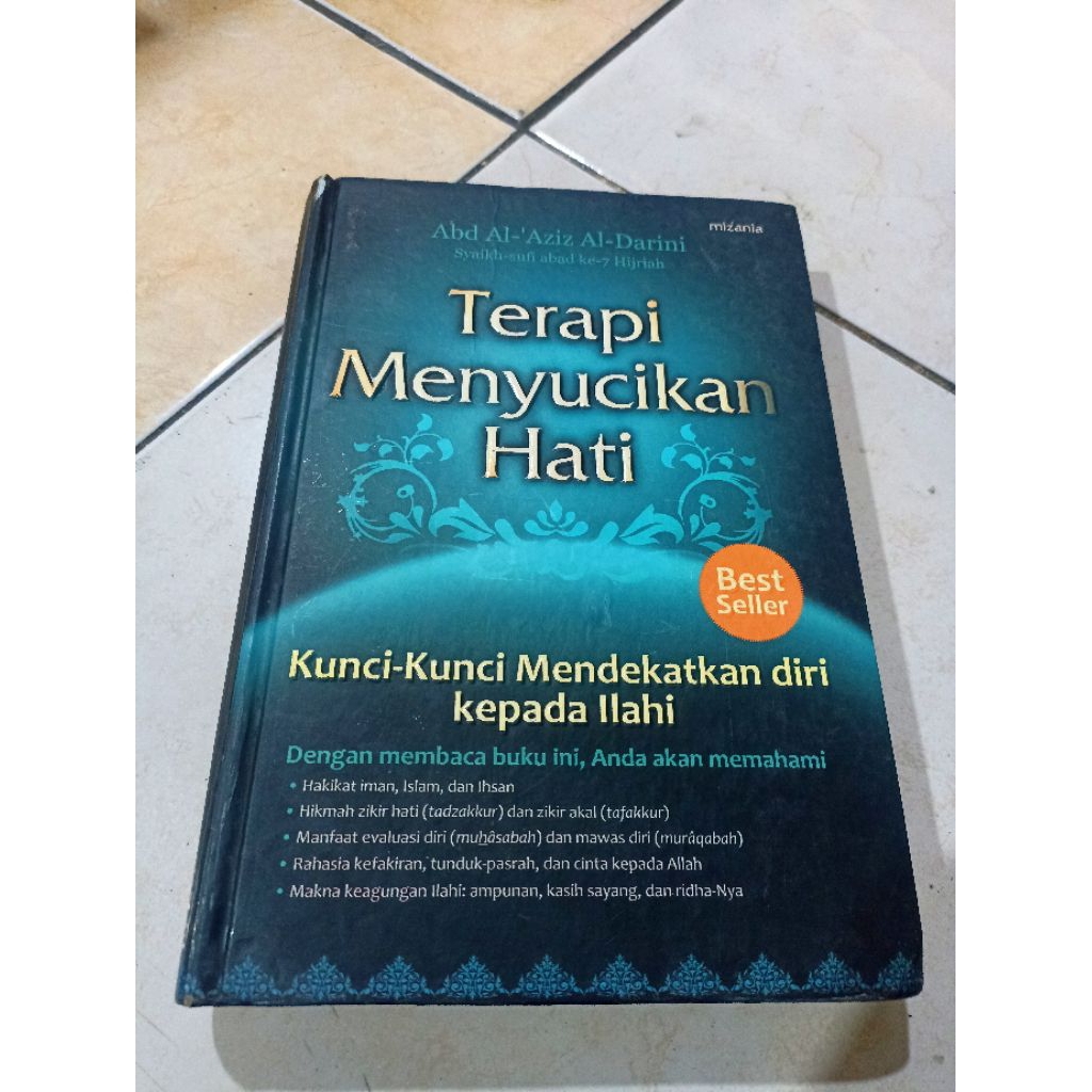 OBRAL BUKU MURAH ORIGINAL / BUKU BACAAN AGAMA ISLAM/ TERAPI MENYUCIKAN HATI / ABD AL-AZIZ AL-DARINI 