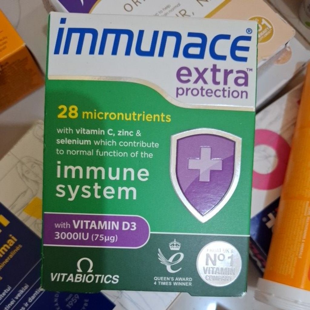 IMMUNACE VITAMIN D3 3000IU VITAMIN 100% ORIGINAL