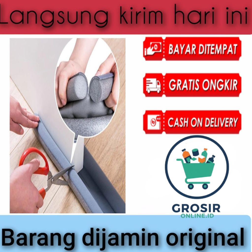 busa penutup celah pintu kamar tidur tutup bawah lubang jendela door foam penghalang debu dan serang