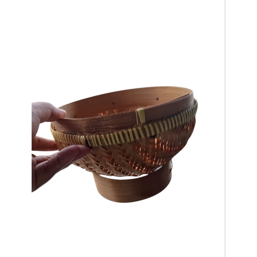 Wadah Nasi Cething nasi anyaman bambu