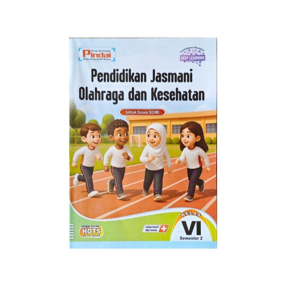 Lks Pindai PJOK Kelas 6 Smt 2 Kurmer  Terbaru Murah