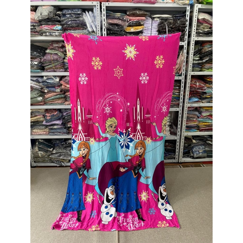 Selimut anak karakter Free Tas Cantik