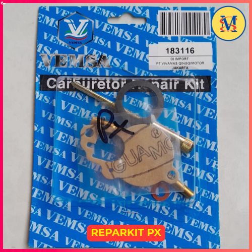 Reparkit Spuyer Karburator VEMSA Vespa PX PS Excel Original Presisi Quality