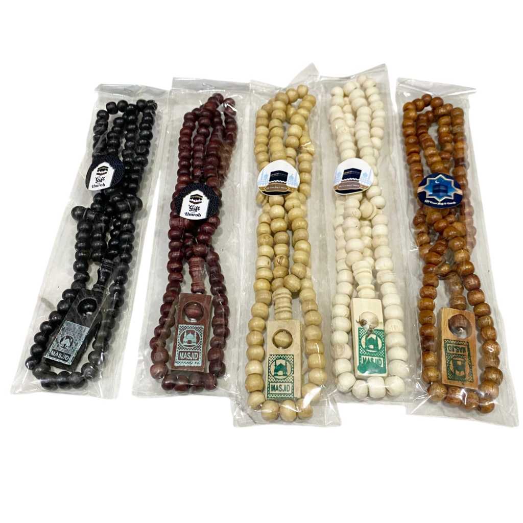 Tasbih kayu asli tasbih hitam tasbih 99 tasbih panjang tasbih kayu tasbih kaokah tasbih cendana