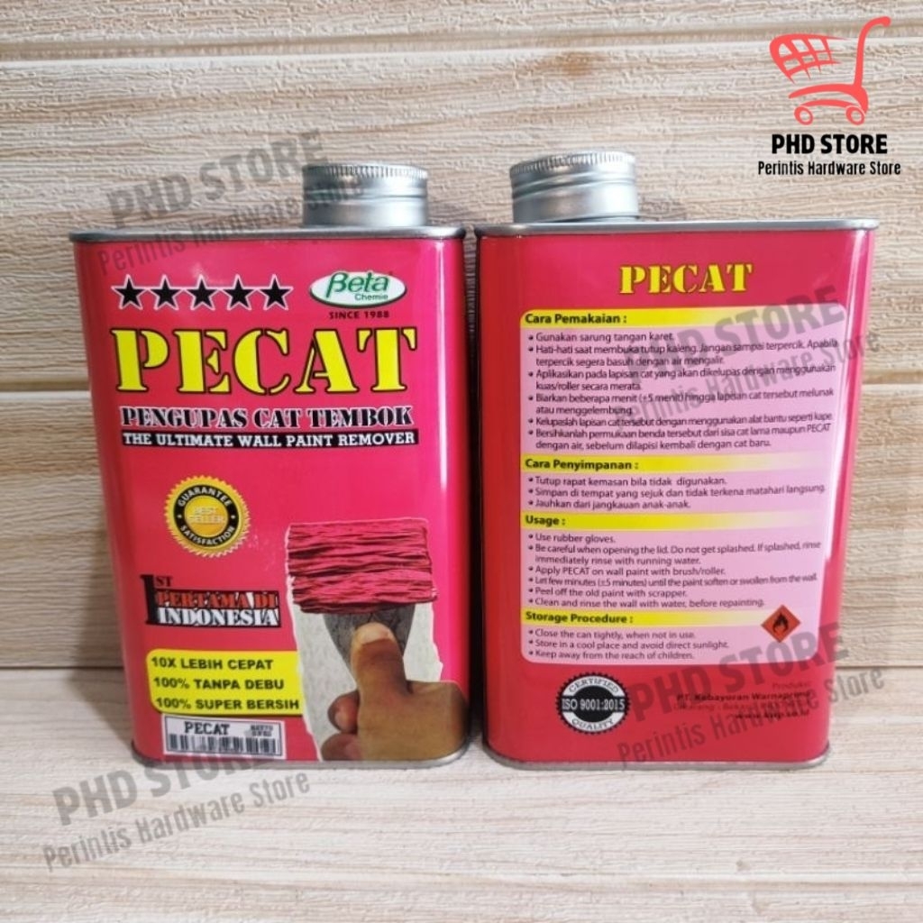 Pecat Pengelupas Cat Tembok Air