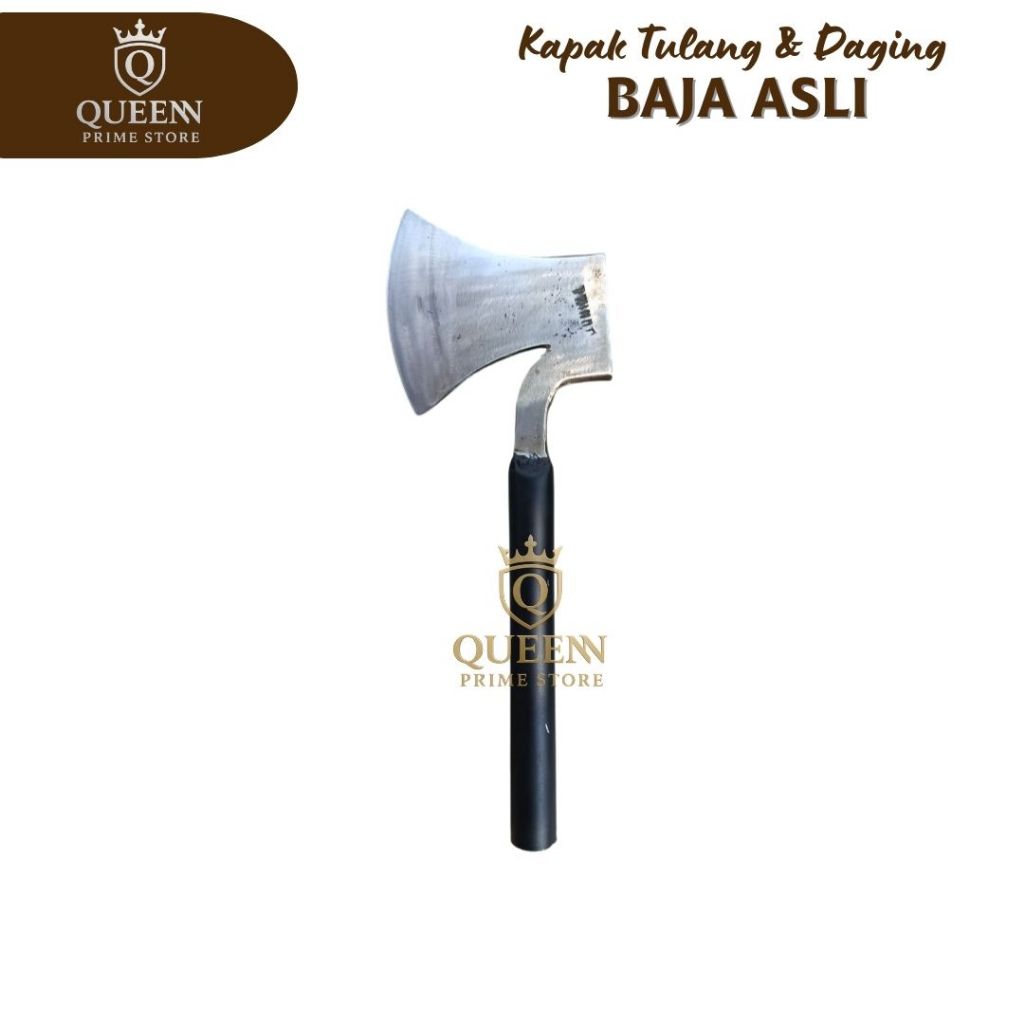 [Queen Prime Store] Kapak Tulang dan Daging Baja Asli