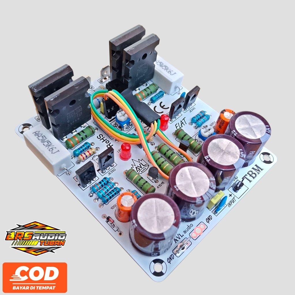 DRIVER TBM MODIF BIAS SERVO KARAKTER FLAT BAS PADAT PULEN BERTENAGA