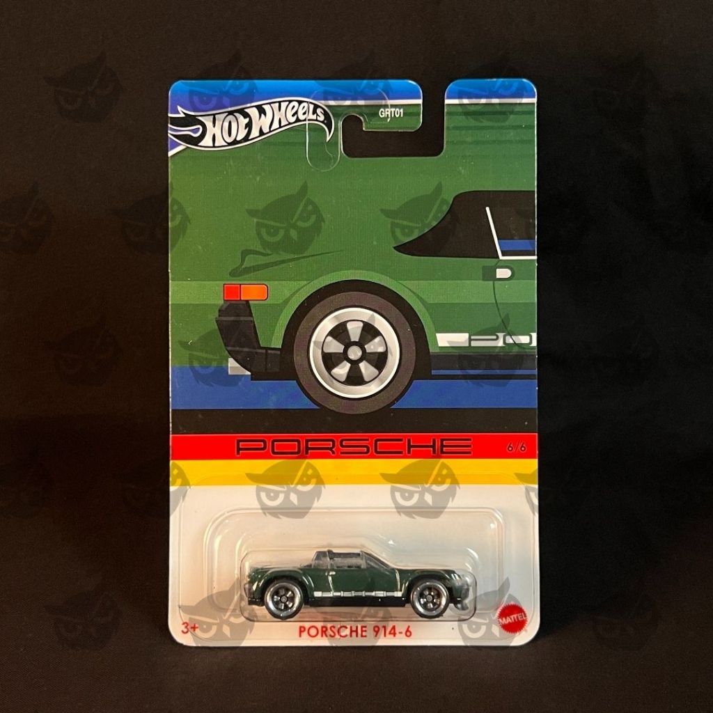 Hot Wheels Silver Series Porsche Porsche 914-6 (Chase) Hijau – Untuk Kolektor & Diorama