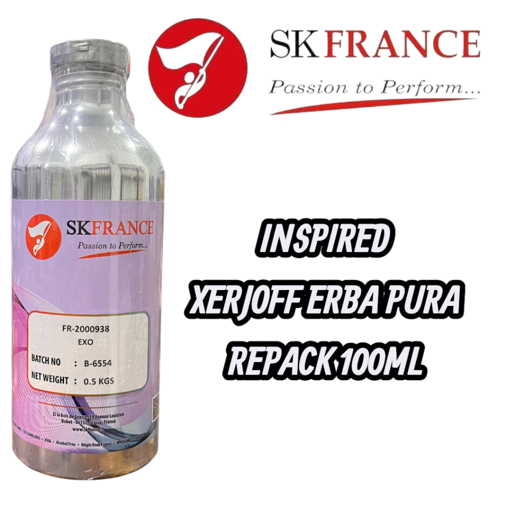 EXO BIBIT PARFUME XERJOFF ERBA PURA BY SK FRANCE REPACK 100ML