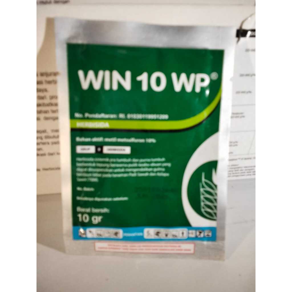 Herbisida Sistemik Win 10 WP 10 Gr 10% Metsulfuron
