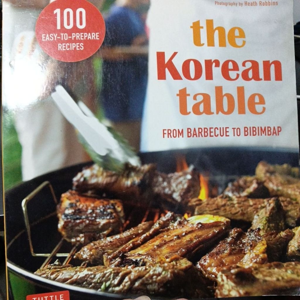 Buku resep masakan korea