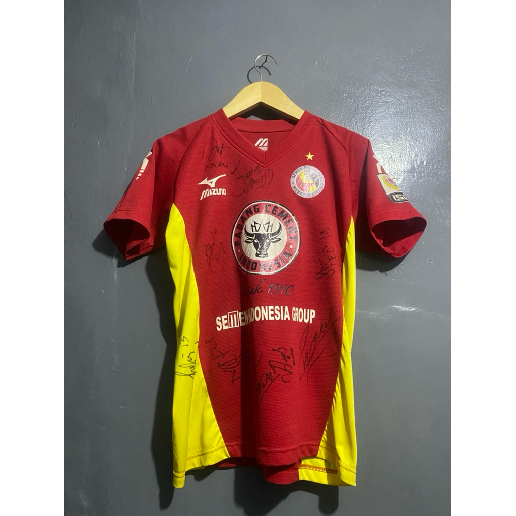Jersey Semen Padang FC Mizuno 2014 Home