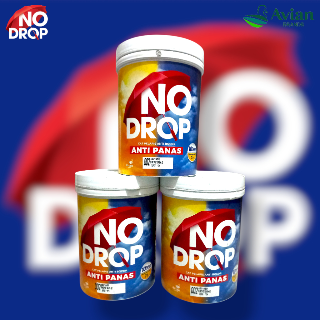 NO DROP ANTI PANAS 1KG - Cat Pelapis Anti Bocor Anti Panas 1kg