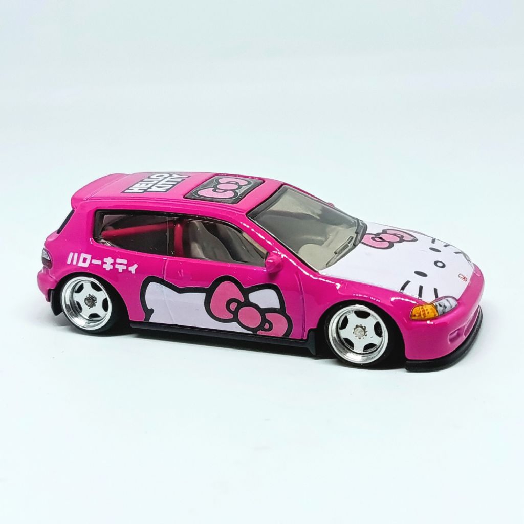 hotwheels Honda Civic eg hello Kitty custom