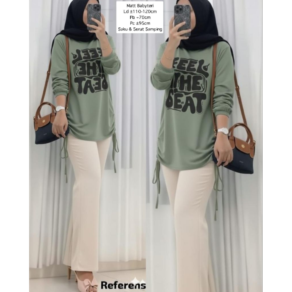 Setelan Wanita / Setelan Oversize / Setelan Wanita Jumbo / Onset Wanita Babyteri