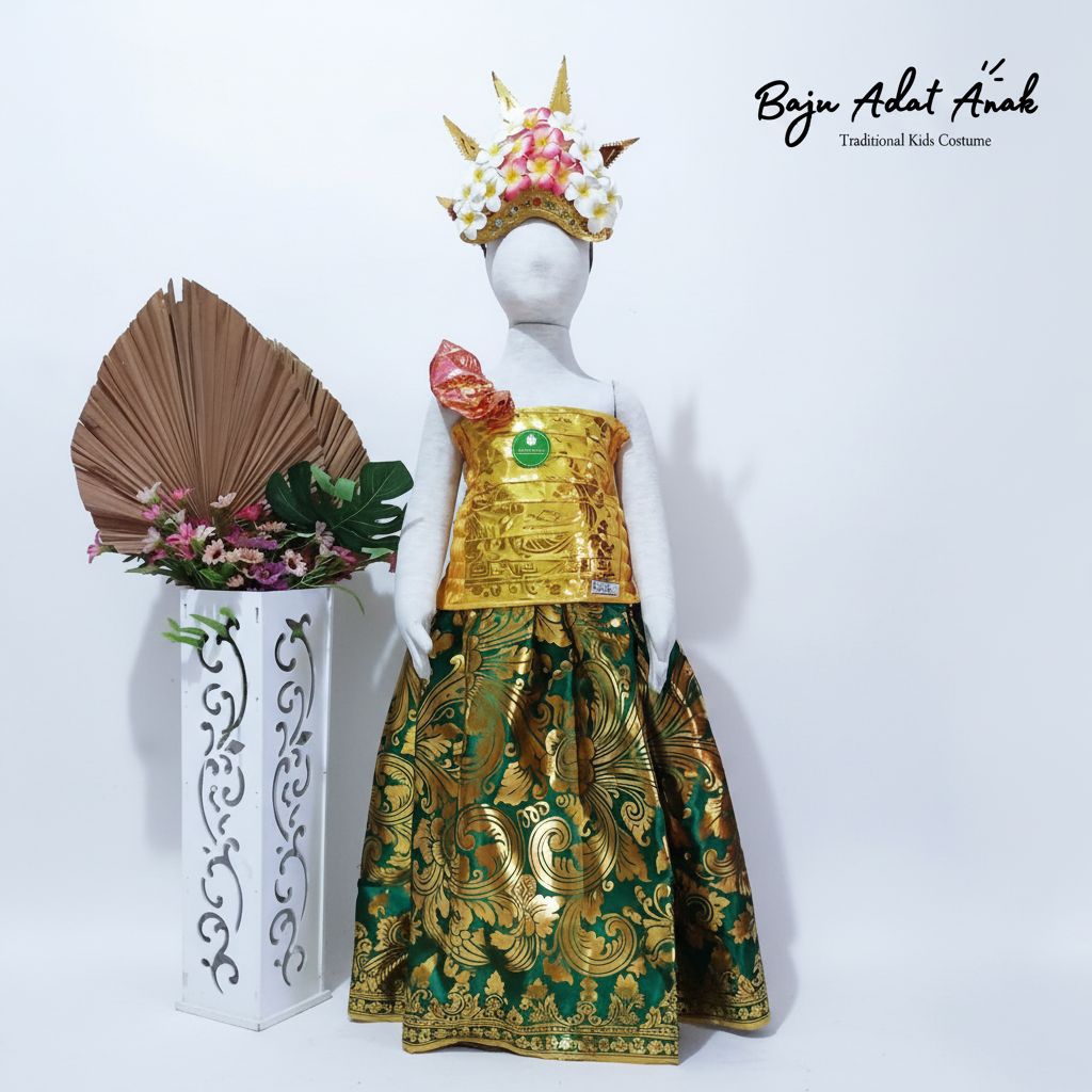 BAJU TARI BALI ANAK | BAJU ADAT BALI ANAK PEREMPUAN | BAJU TARI BALI ANAK PEREMPUAN | BAJU TRADISION
