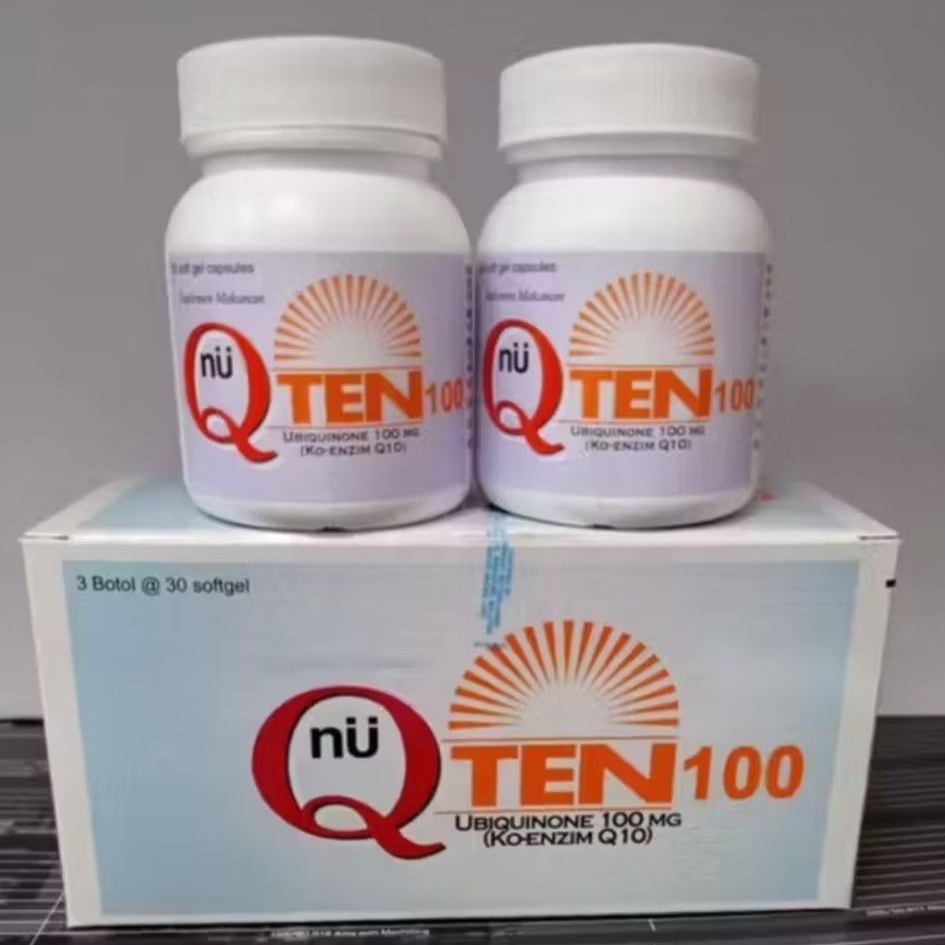 Q-TEN 100 mg 30 KAPSUL / QTEN 100 mg / Q TEN 100 mg