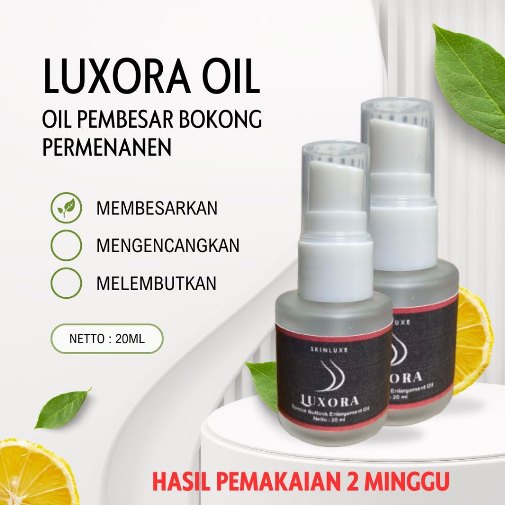 OBAT PEMBESAR PANTAT BOKONG & PAYUDARA WANITA ORIGINAL HASIL PERMANEN - XTRASS OIL