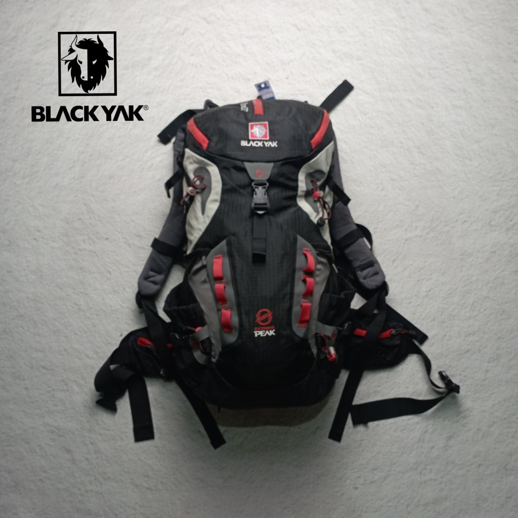 TAS RANSEL GUNUNG BLACK YAK ORIGINAL 100% 32L