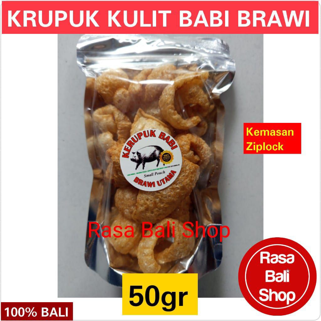 Krupuk Kulit Babi Bali, Kerupuk Kulit Babi Brawi Bali