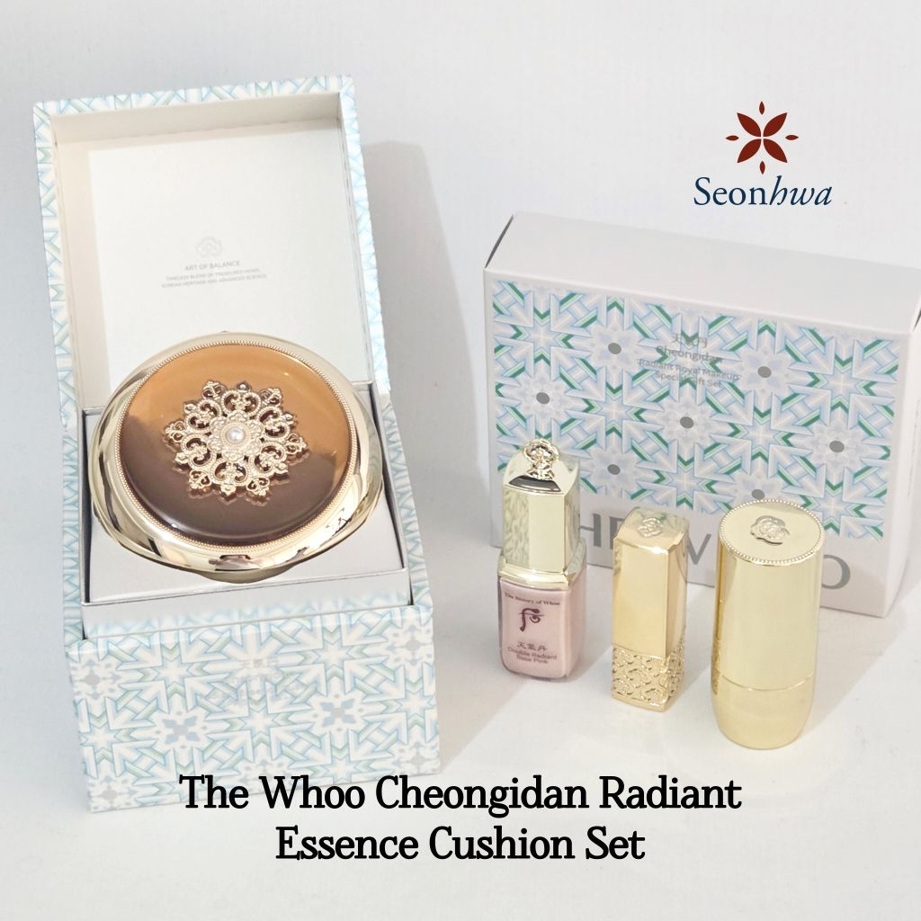 The History of Whoo Cheongidan Radiant Essence Cushion Gift Set