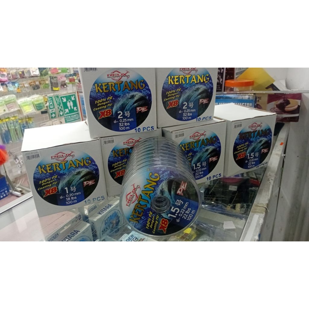 Senar PE Kertang X8 Relix Nusantara