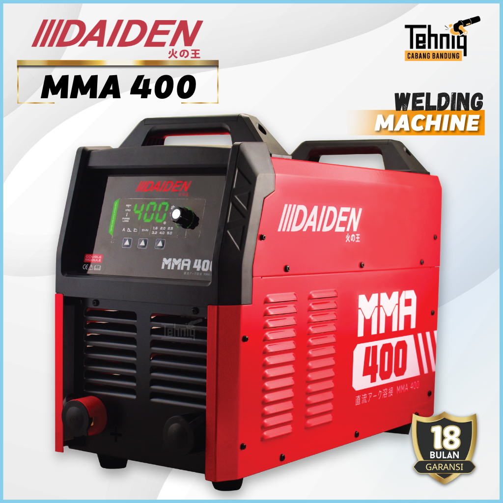 DAIDEN Mesin Las Listrik DAIDEN MMA 400 Trafo Las 3 Phase 400 Ampere DAIDEN