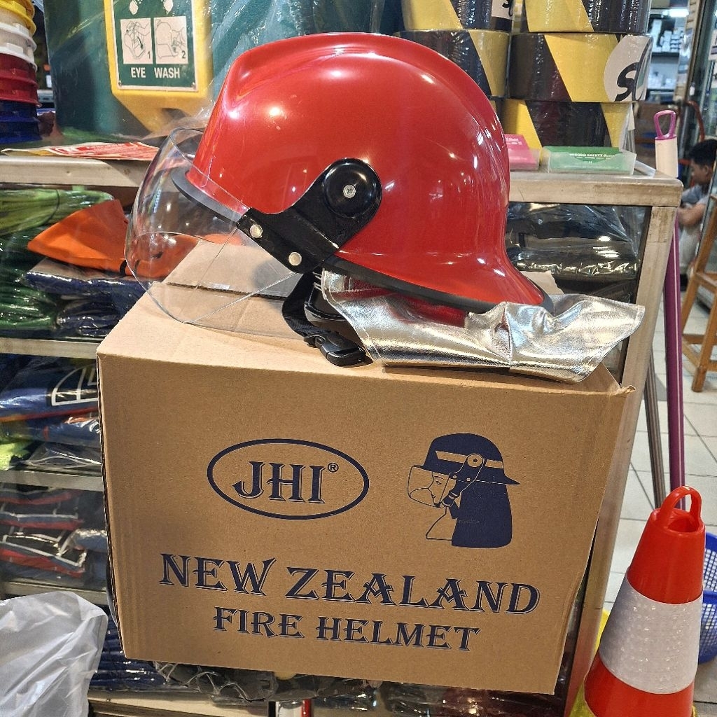 Helm Pemadam Kebakaran Merk JHI / Safety Helmet / Helm Safety Pemadam JHI Murah